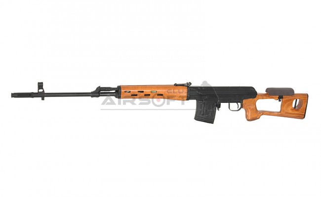 Cumpara replica airsoft SVD Dragunov AEG Metal+Lemn CYMA (CYMA) - BigBoyToys.RO